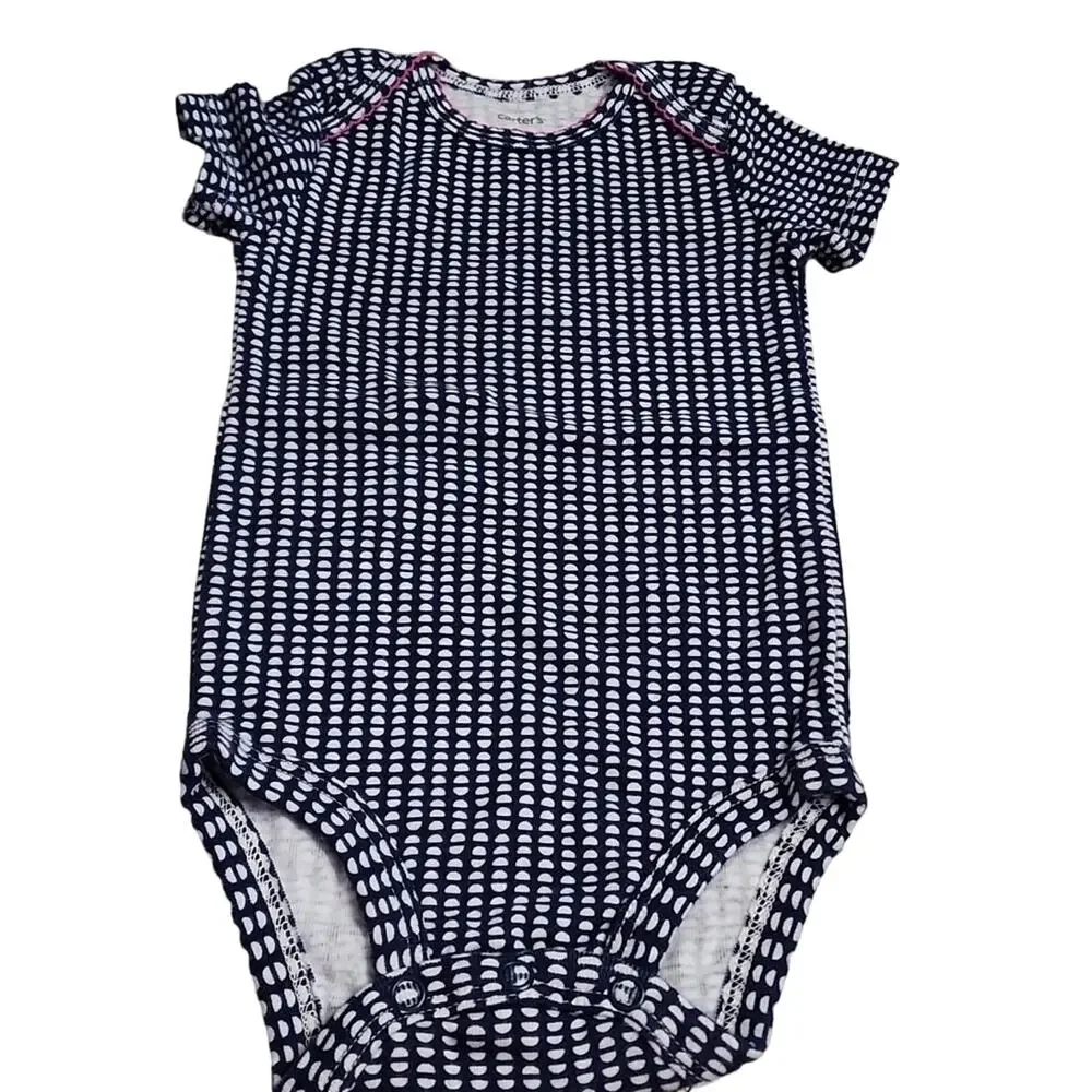Carter's Short Sleeve Bodysuits, 6 month